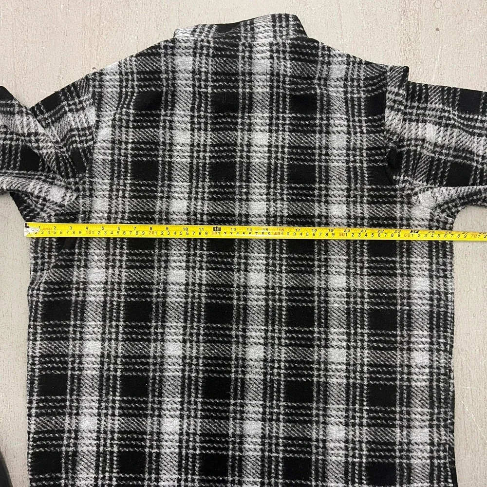 John Wayne Stock & Supply 1/4‎ Zip Pullover Sweater Black Gray Mens XL Western